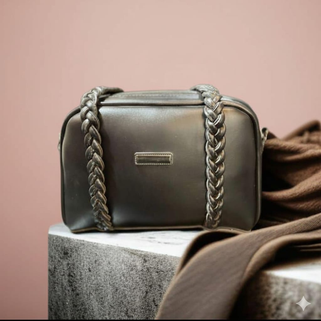 Braided handle Bag