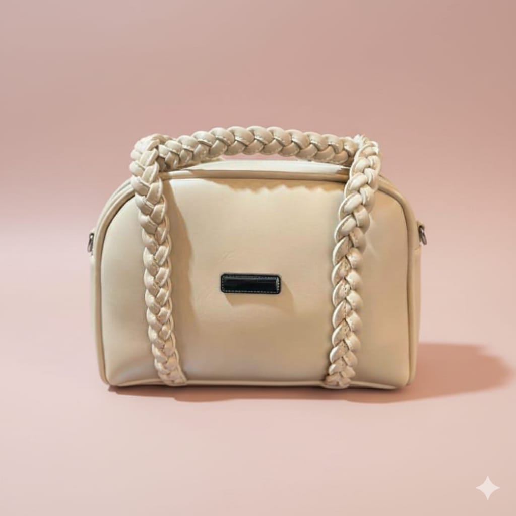 Braided handle Bag