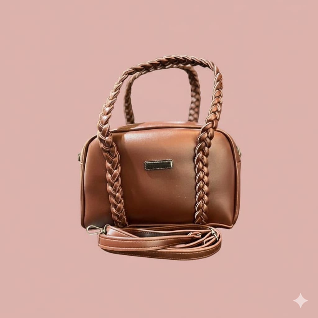Braided handle Bag