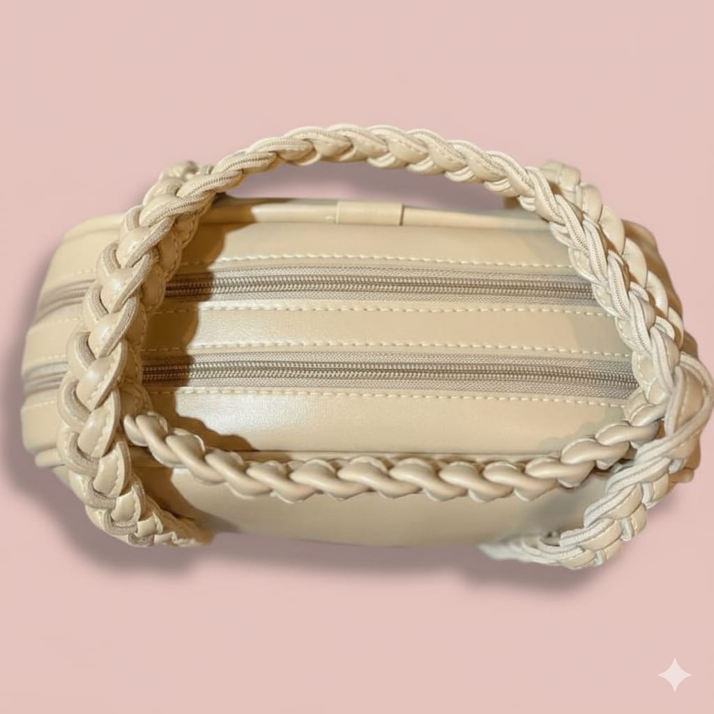 Braided handle Bag