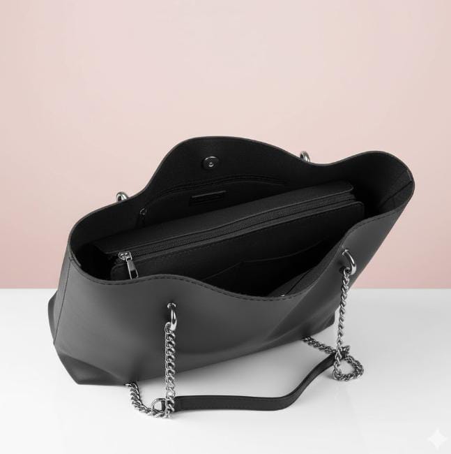 Chain Straps Tote Bags